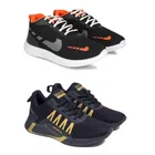 Sports Shoes for Men, Multicolor, Pack of 2 