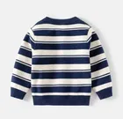 Woolen Striped Sweater for Boys, Blue 