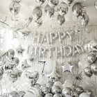 52 Pcs 7th Birthday Decoration kit, Multicolour, Set of 1
