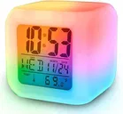 Tecsox 7 Colour Changing LED Digital Alarm Clock
