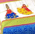 Yakshita Collection Cotton Motifs Bedsheet with Pillow cover 