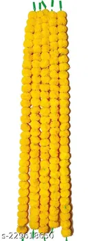 Plastic Artificial Marigold Flowers Garlands 