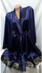 Satin Solid Babydoll for Women 