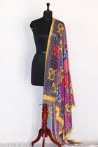 Cotton Printed Dupatta for Women & Girls, Multicolour 