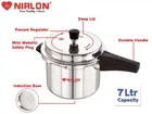 Nirlon Aluminium Outer Lid Pressure Cooker 