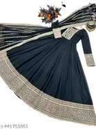 Heavy Fox Georgette With Siquence Coding Embroidery Work With Heavy Embroidery Dupatta Set for Women 