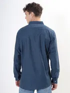 100% Cotton Full Sleeves Solid Shirt for Men 