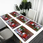 PVC Printed Dining Table Placemats 