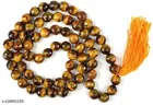 Tiger Eye Mala Crystal Mala Necklace for Men 