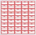 MRP Stickers for Packaging 