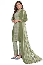 Cotton Unstitched Salwar Suit 