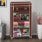 Metal 4 Layer Collapsible Multipurpose Rack 