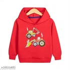Cotton Blend Hoodie for Boys 