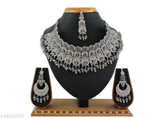 Bridal Choker Jewellery Set for Women (Free Size)