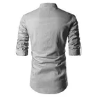 Trendy Cotton Full Sleeves Short Kurta For Men 
