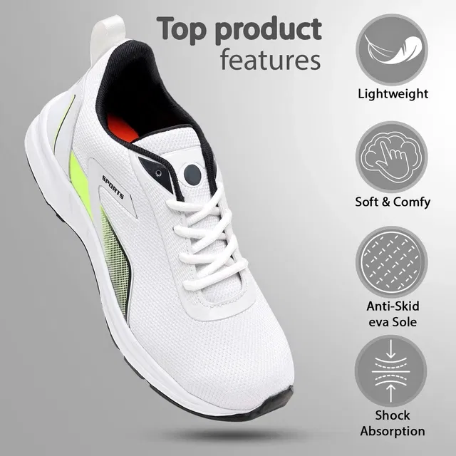 Sports Shoes for Men, White (9)