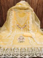 Embroidered Unstitched Suit for Women 