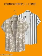 Casual Shirts for Men, Pack of 2 