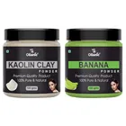 Natural Kaolin Clay & Banana Powder for Skin & Hair 
