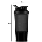Spider Protein Shaker Bottle with Mixer ,