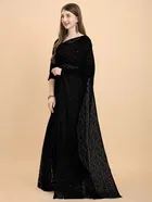 Net Floral Saree for Women 