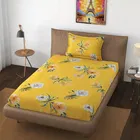 Microfiber Single Bedsheet with Single Pillow Cover 