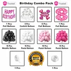 Princess Theme 8th Happy Birthday Decoration,Multicolour,Set Of 1