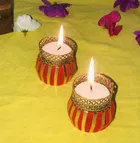 Metal Designer Tealight Candle Holder 