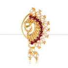 Designer Gold Plated Nosepin for Women 