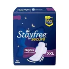 Stayfree Secure Night Cottony Comfort Sanitary Pad - XXL (40 Pcs)