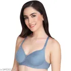 Nylon Bra for Women, Multicolour, Pack of 3 