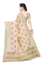 Printed Saree with Blouse Piece for Women 