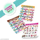 Bookford Publications My small chart Wild Animals, Good Manners & Action Words 