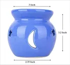 Asian Aura Candle Diffuser for Home Fragrance, Aroma Oil Burner with 2 T-Light & 2, 10 ml Aroma Oil -Fragrance Lemon Grass & Lavender 