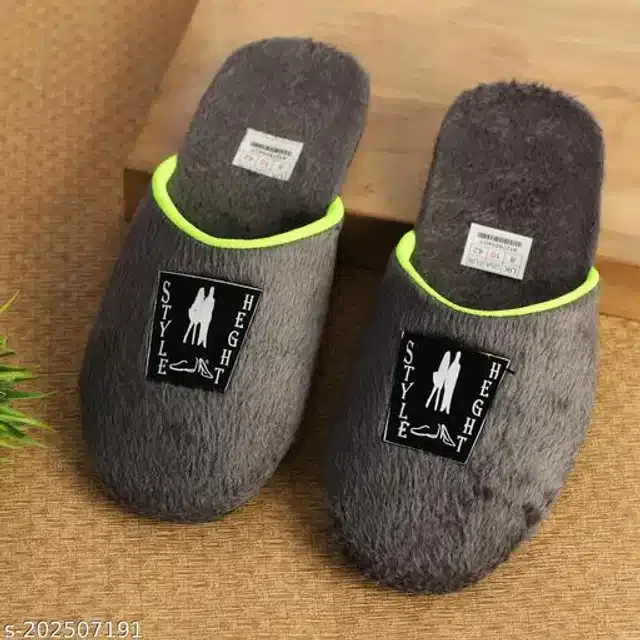 Sliders for Men (Grey, 6)