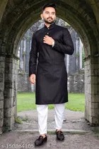 Striped Kurta Set for Men 