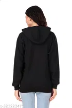 Fleece Solid Jackets for Women 