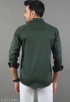Cotton Blend Full Sleeves Shirt for Men 