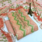 Cotton Printed Unstitched Dress Material for Women 