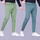 Lycra Trackpant for Men (Mint Green & Grey, 28) (Pack of 2)
