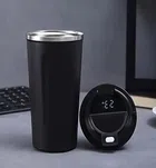 Stainless Steel Vacuum Insulated Travel Coffee Mug (Black, 510 ml)