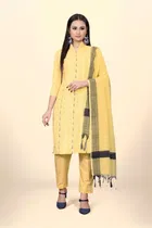 Jacquard Unstitched Dress Material for Women 