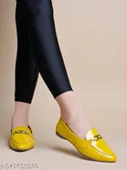 Patent Leather Ballerinas for Women 