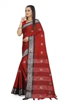Cotton Embellished Saree for Women 