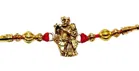 Radha Krishna Metal Rakhi 