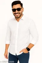 Cotton Blend Solid Shirt for Men, Multicolor, Pack of 2 