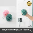 Plastic Body Scrub Loofa 