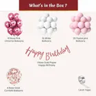 Happy Birthday Balloon Decoration Kit, Multicolor, Pack Of 56