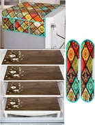 Knit 7 Pcs Fridge Cover Set 