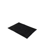Status Welcome Rubber Pin Stripe Mat 38x58cm Black